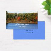 秋の木縁どの池自然アート (デスク)