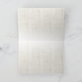 秋の木道感謝祭カード シーズンカード (内部)