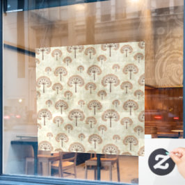 秋の木 ウィンドウサイン