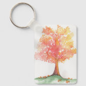 秋の木 キーホルダー (正面)