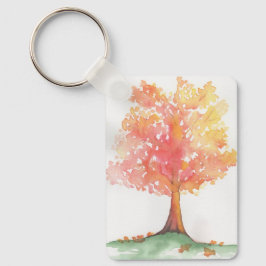 秋の木 キーホルダー