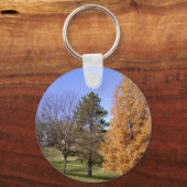秋の木 キーホルダー (正面)