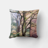 秋の木 クッション (裏面)