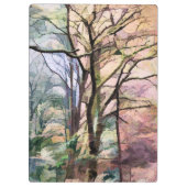 秋の木 クリップボード (裏面)