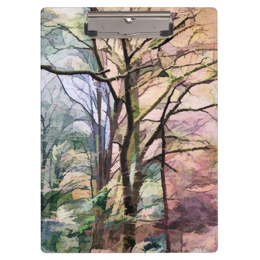 秋の木 クリップボード (正面)