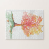 秋の木 ジグソーパズル (横)