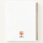 秋の木 ノートブック (裏面)