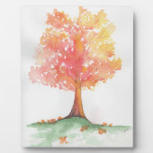 秋の木 フォトプラーク (正面)