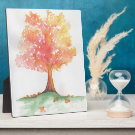 秋の木 フォトプラーク