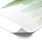 秋の木 ポスター (角)