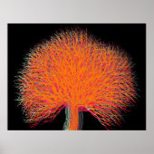 秋の木 ポスター (正面)