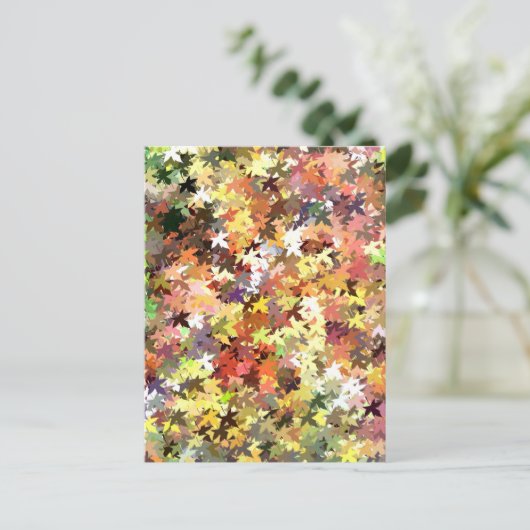 秋の木 ポストカード (スタンド正面)