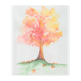 秋の木 メタルプリント