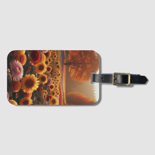 秋の木/梅の畑 ラゲッジタグ (正面横)