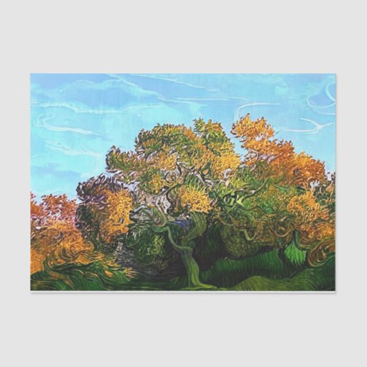 秋の木 薄葉紙 (正面)