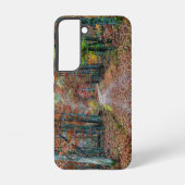 秋の未舗装の道路サムスンの電話ケース SAMSUNG GALAXYケース (裏面)