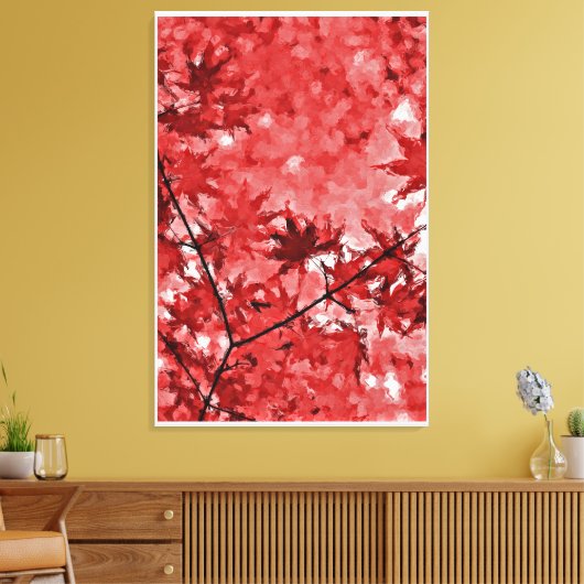 秋の末 キャンバスプリント (インサイチュ (リビング))