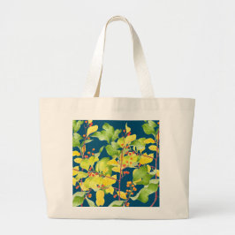 秋の果実オンザジャンボトート ラージトートバッグ