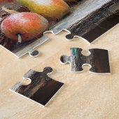 秋の果物籠 ジグソーパズル (側面)