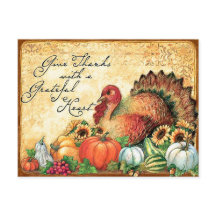 秋の果物、ヴィンテージ感謝祭とトルコ