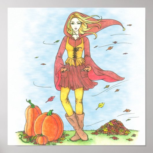 秋の栄光ポスター ポスター (正面)