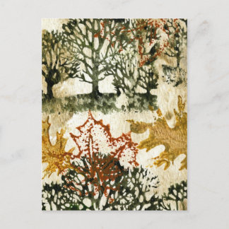 秋の栄光 ポストカード