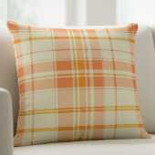 秋の格子模様 スローブランケット