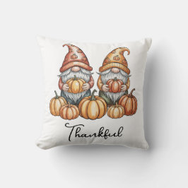秋の格言とカボチャかわいい秋感謝祭 クッション