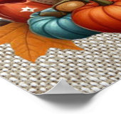 秋の格言ポスター ポスター (角)