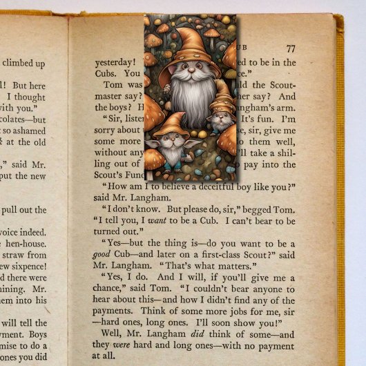 秋の格言猫折りブックマーク 名刺