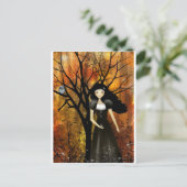 秋の森で ポストカード (スタンド正面)