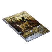 秋の森に生息するシジラシカ ノートブック (右側)