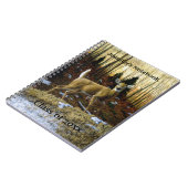 秋の森に生息するシジラシカ ノートブック (左側)