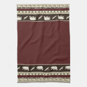 秋の森のキッチンタオル キッチンタオル (縦)