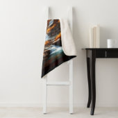 秋の森のキャビンAIコンセプトアートby Xzendor7 シェルパブランケット (インサイチュ)