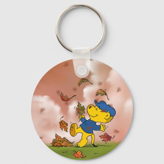 《秋の森のフェラルド》 キーホルダー (正面)