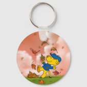 《秋の森のフェラルド》 キーホルダー (裏面)