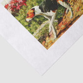 秋の森のフォックスハウンド（英語&アメリカ） 薄葉紙 (詳細)