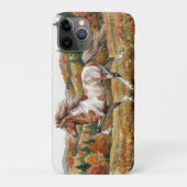 秋の森のフレイヤアイスランド馬 Case-Mate iPhoneケース (裏)