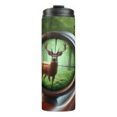 秋の森の中のハンターズビュー タンブラー (正面)