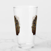 秋の森の中のブルエルク タンブラーグラス (左)