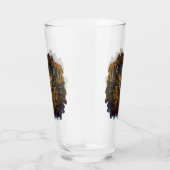 秋の森の中のブルエルク タンブラーグラス (右)