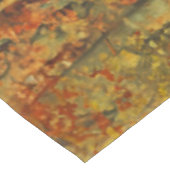 秋の森の中のブルエルク テーブルクロス (アングル)