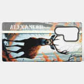 秋の森の守護者 SAMSUNG GALAXYケース (裏面横)