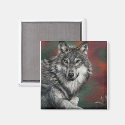 秋の森の山賊 マグネット (正面/裏面)