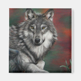 秋の森の山賊 マグネット