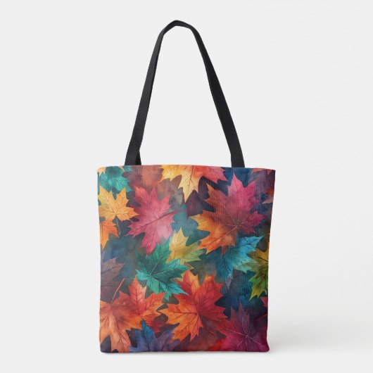 秋の森の水の色トートバッグ トートバッグ (裏面)