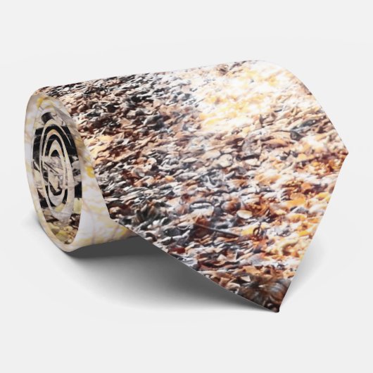 秋の森の秋 ネクタイ (ロール)