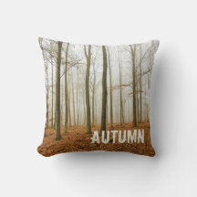 秋の森の霧と霧の秋シーズンギフト