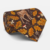 秋の森の鹿2 ネクタイ (ロール)